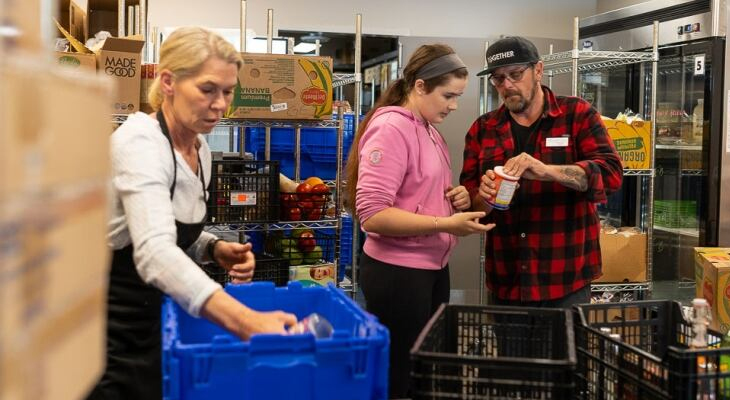 Carey Moving & Storage Help At Food Pantry